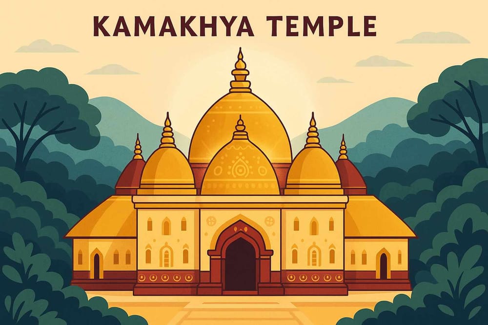 Adhisthana's Mystical Depths- A Kamakhya Temple Journey