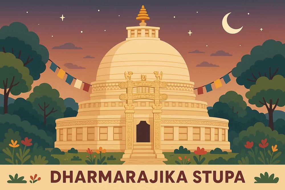 Dharmarajika Stupa 2025 Guide- Explore the Mystical Monument