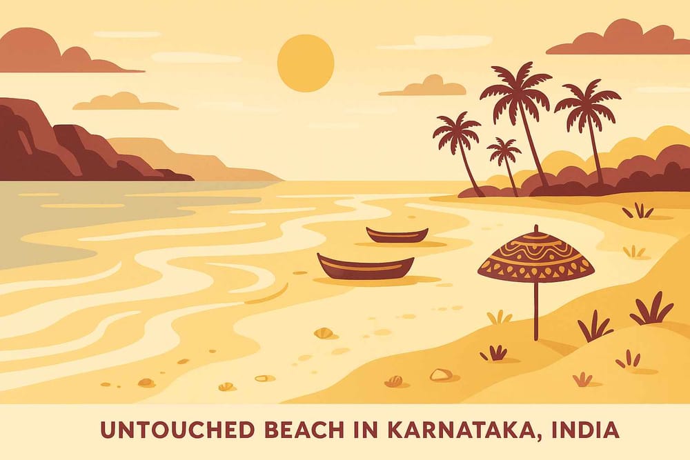 Untouched Shores- Karnataka Beaches You Must Visit in 2025