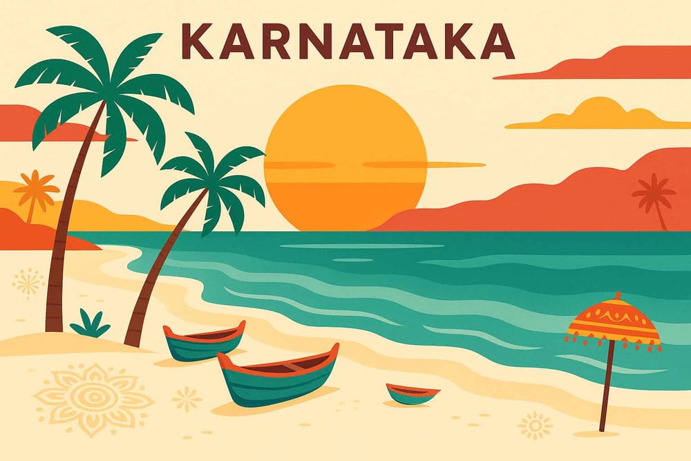 Exploring the Serene Beaches of Karnataka- Your 2025 Travel Guide