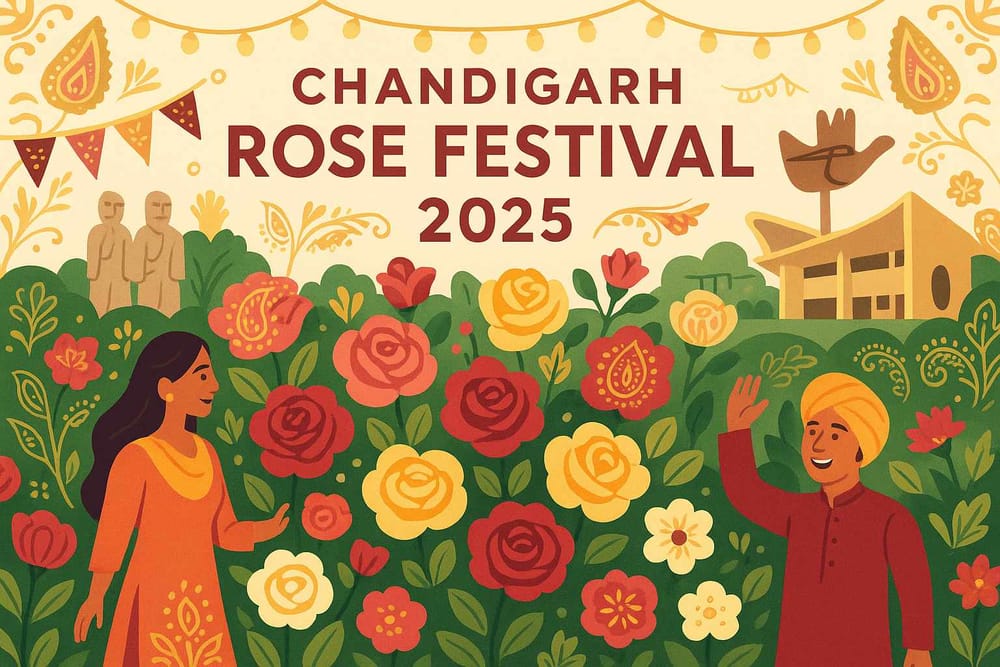 Chandigarh Rose Festival 2025: Floral Wonders Await