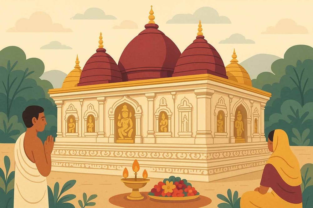 Exploring the Adhisthana of Kamakhya Temple- A Divine Foundation