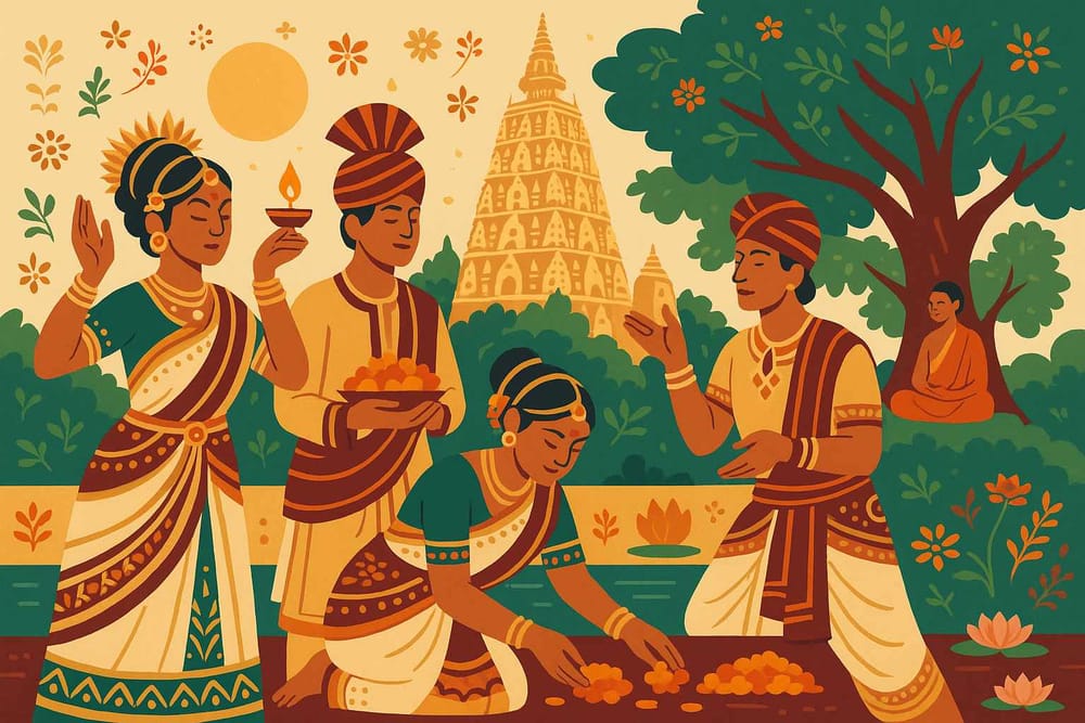 The Cultural Heritage of Bodh Gaya: Pithipatis Shape Traditions