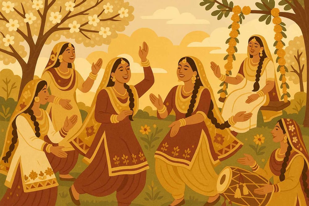 Celebrating Tradition: Teeyan da Mela Explores Cultural Essence