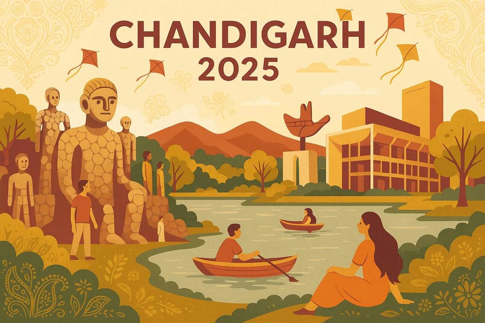 Cultural-Natural Wonders: Chandigarh Beckons in 2025