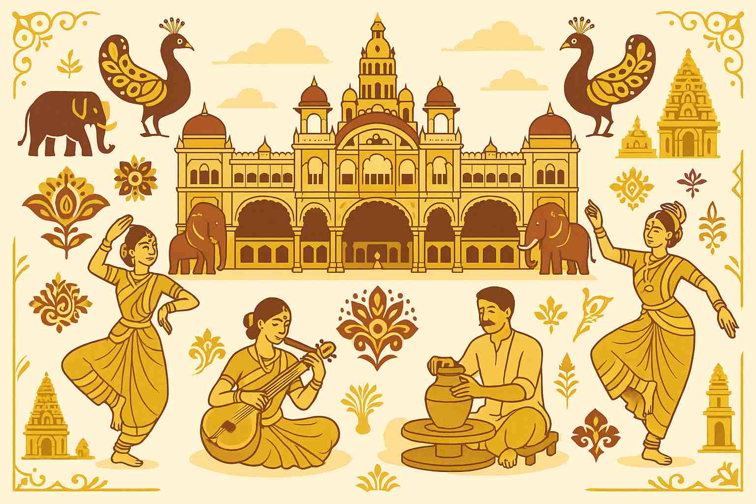 Royal Heritage: Mahārāja Shapes Karnataka's Cultural Landscape