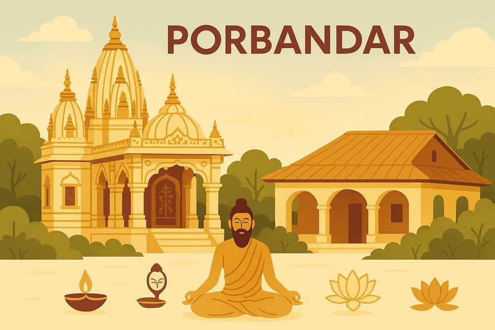 Porbandar's Spiritual Heritage: Temples and Ashrams Guide