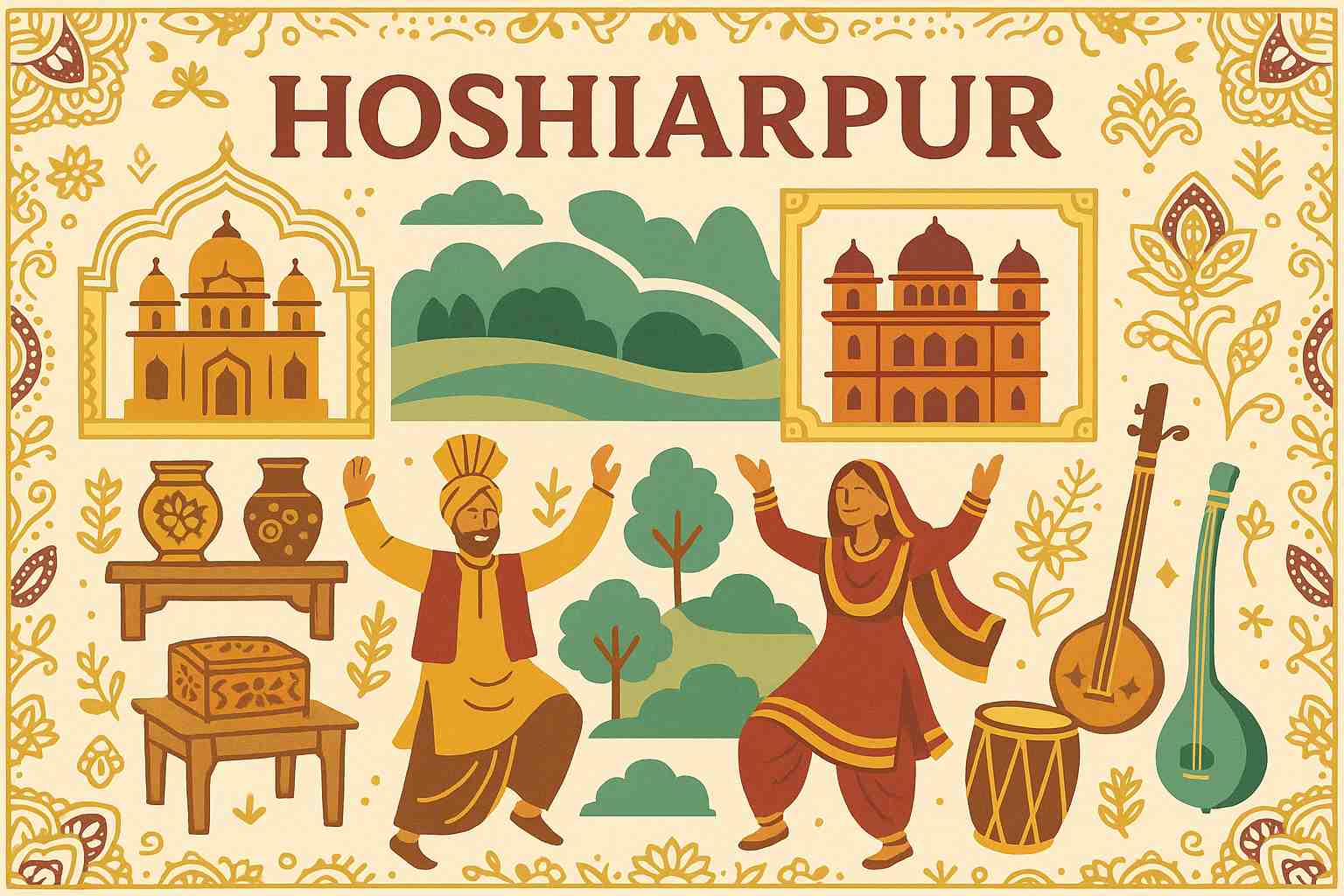 Hoshiarpur's Rich Heritage: A Cultural-Historical Journey