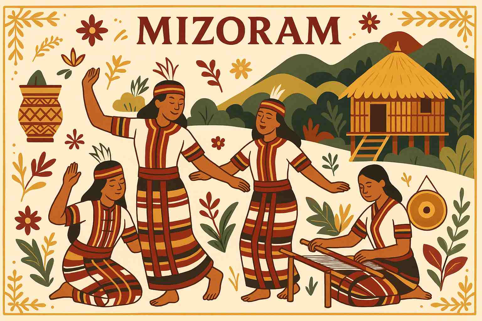 The Rich Heritage of Mizoram- Time Reveals Mizo Culture