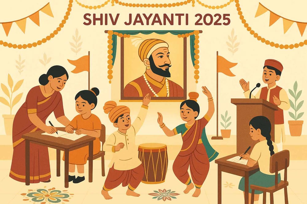 Celebrate Shiv Jayanti in School-Activities-Speeches-Essay Topics 2025