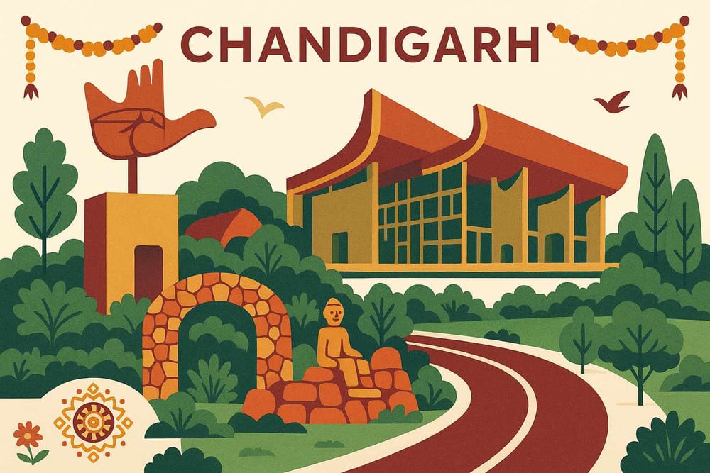 Exploring the Charms of Chandigarh - A Modern City Reveals Rich Heritage