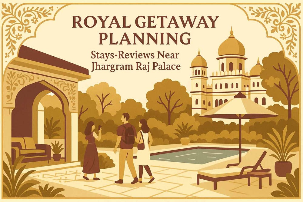 Royal Getaway Planning: Stays-Reviews Near Jhargram Raj Palace