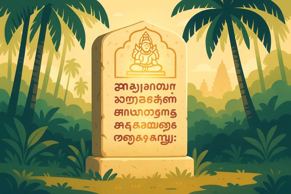 Decipher the Halmidi Inscription- Reveals Dravidian Links