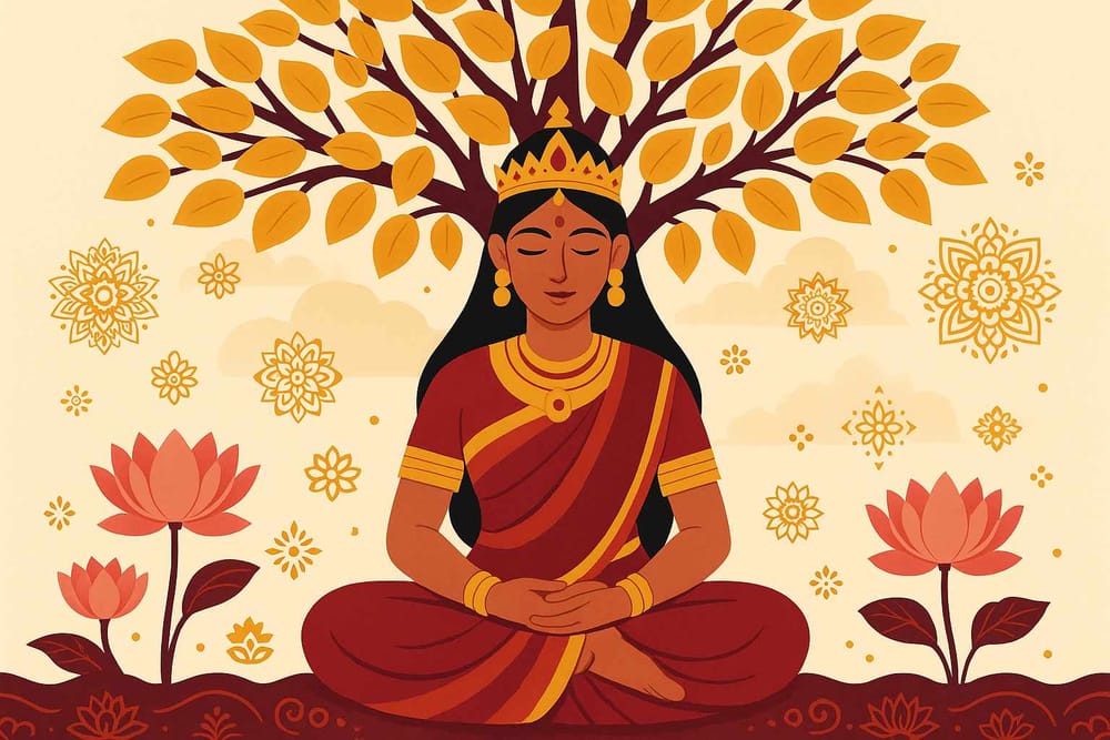 Journey of Princess Sanghamitta: Royalty Transforms to Enlightenment