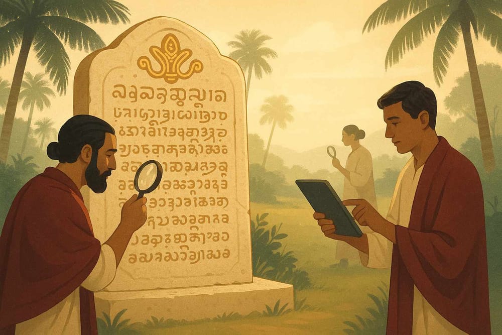 Decoding the Past: Talagunda Inscription Reveals Language Legacy