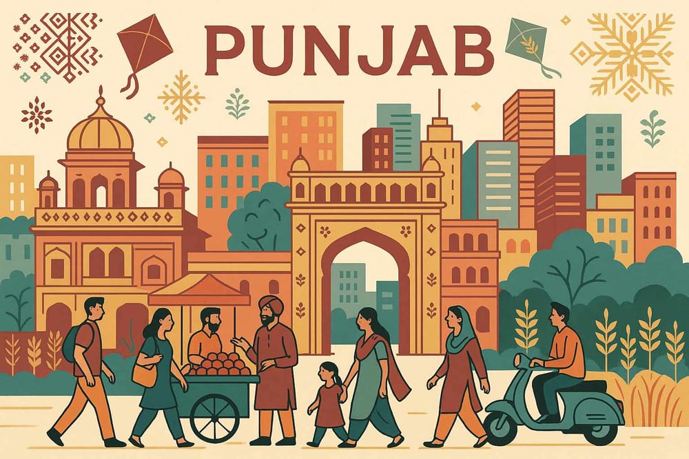 Vibrant Cities of Punjab - Population Defines the Future