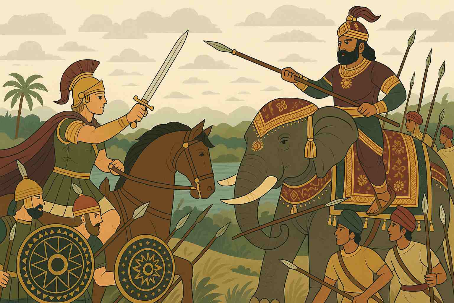 Alexander vs. Porus: Battle at the Hydaspes Defines Ancient Warfare