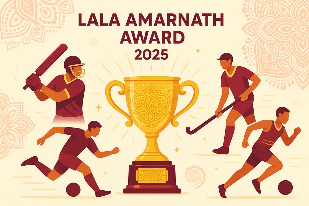 Lala Amarnath Award 2025: Celebrates Excellence in Sports