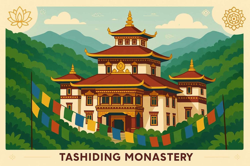 Tashiding Monastery's Mysteries: Architecture and Culture Explored