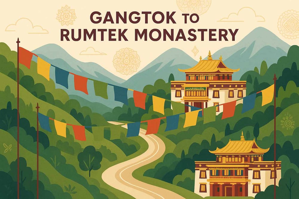 Reach Rumtek Monastery from Gangtok: Your 2025 Trip Planner