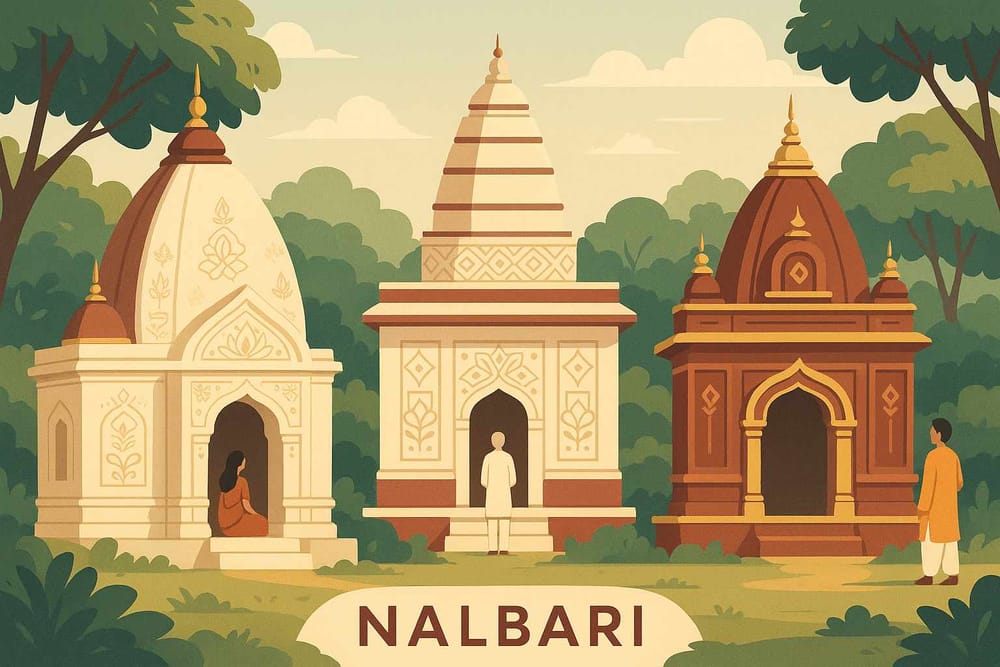 Nalbari's Serene Temples-Kali, Jain, Hanuman-Beyond the Beaten Path