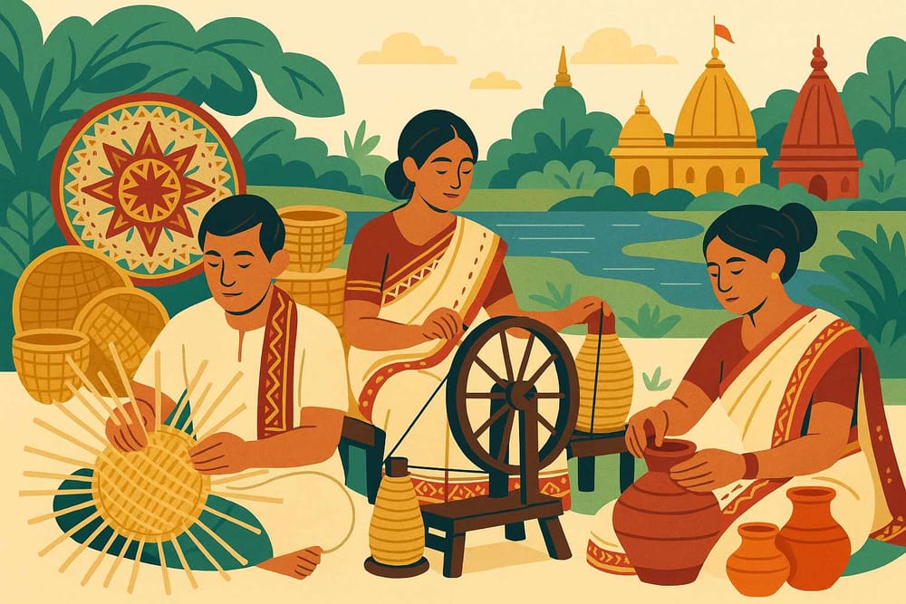 The Soul of Assam- Nalbari Explains Nabadwip & Rich Handicrafts