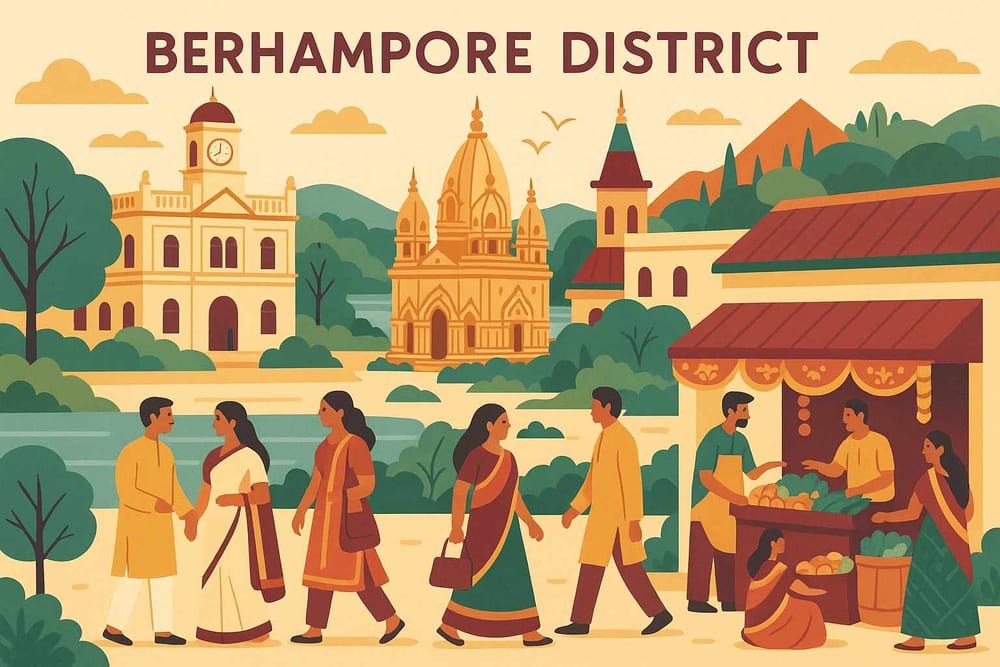 Explore Berhampore District-Rich History Today