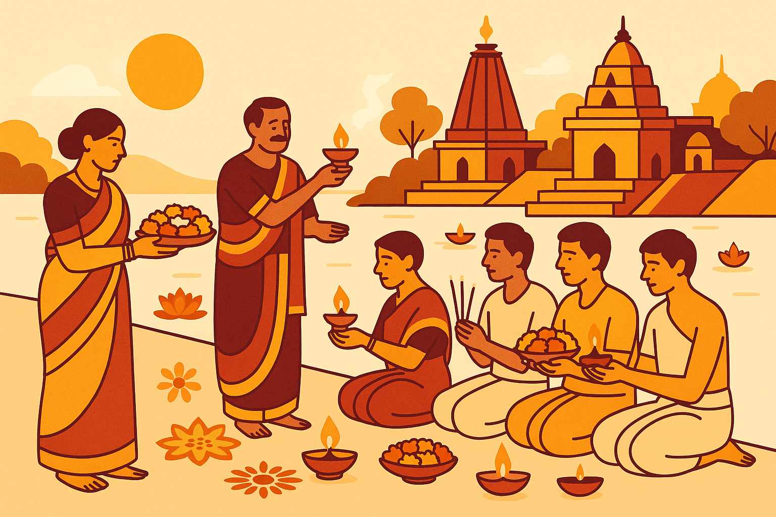 Living Traditions: Dashakarma and Rituals Across India's Sacred Landscapes - A 2025 Journey