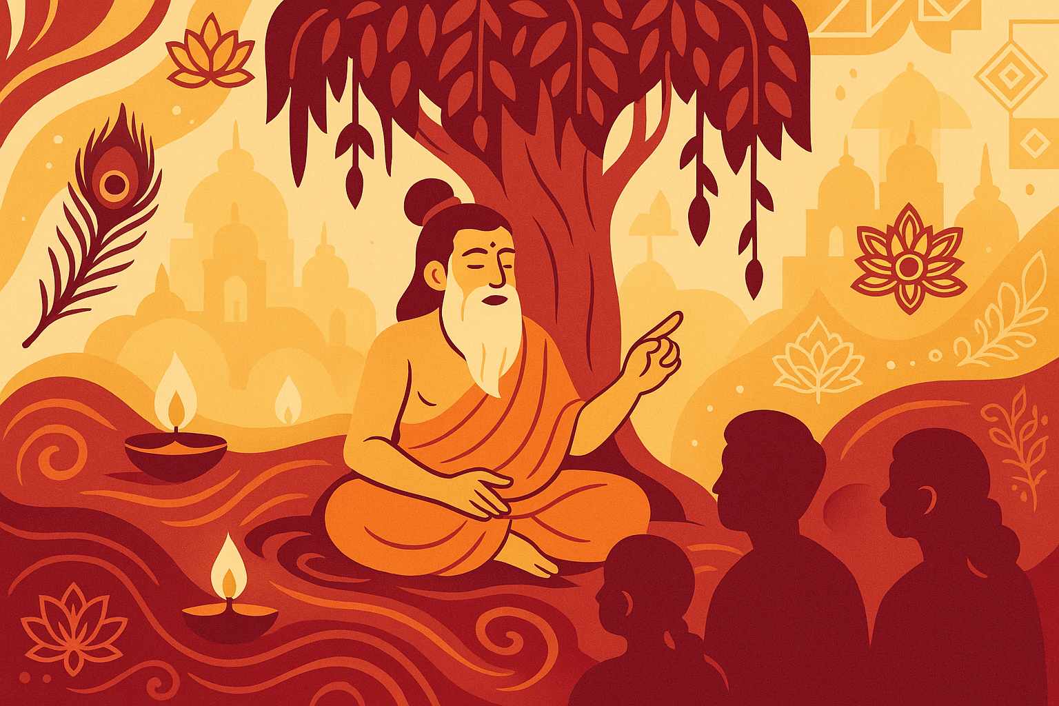 Preserving Legacies: How Storytelling and Art Sustain Indian Spiritual Traditions