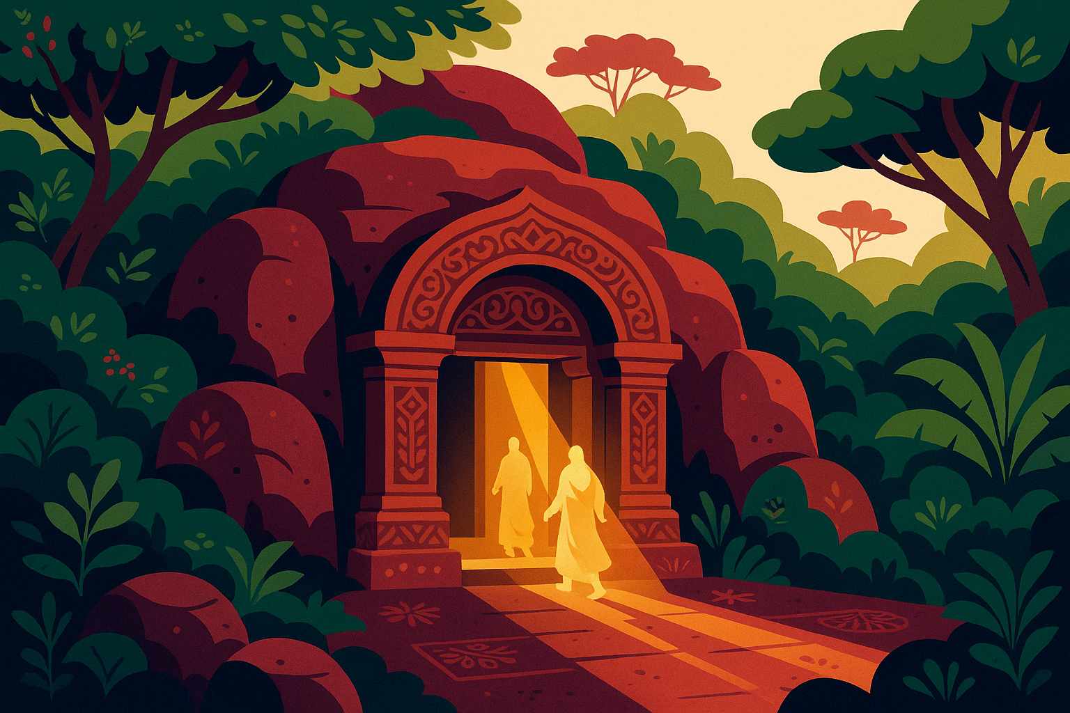 Agastya Cave Mysteries: Time-Travel Explored