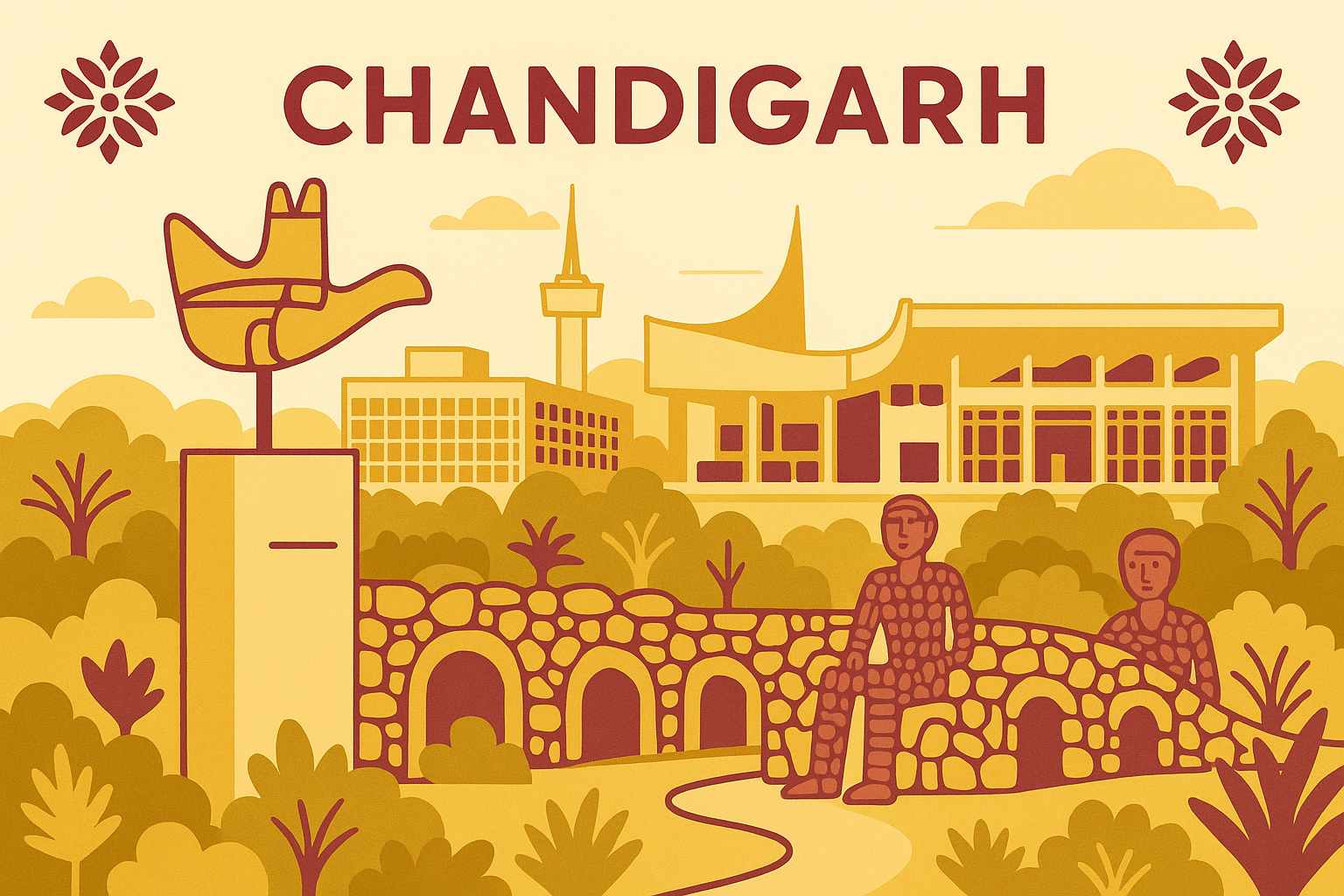 Exploring Chandigarh- City That Connects Two States