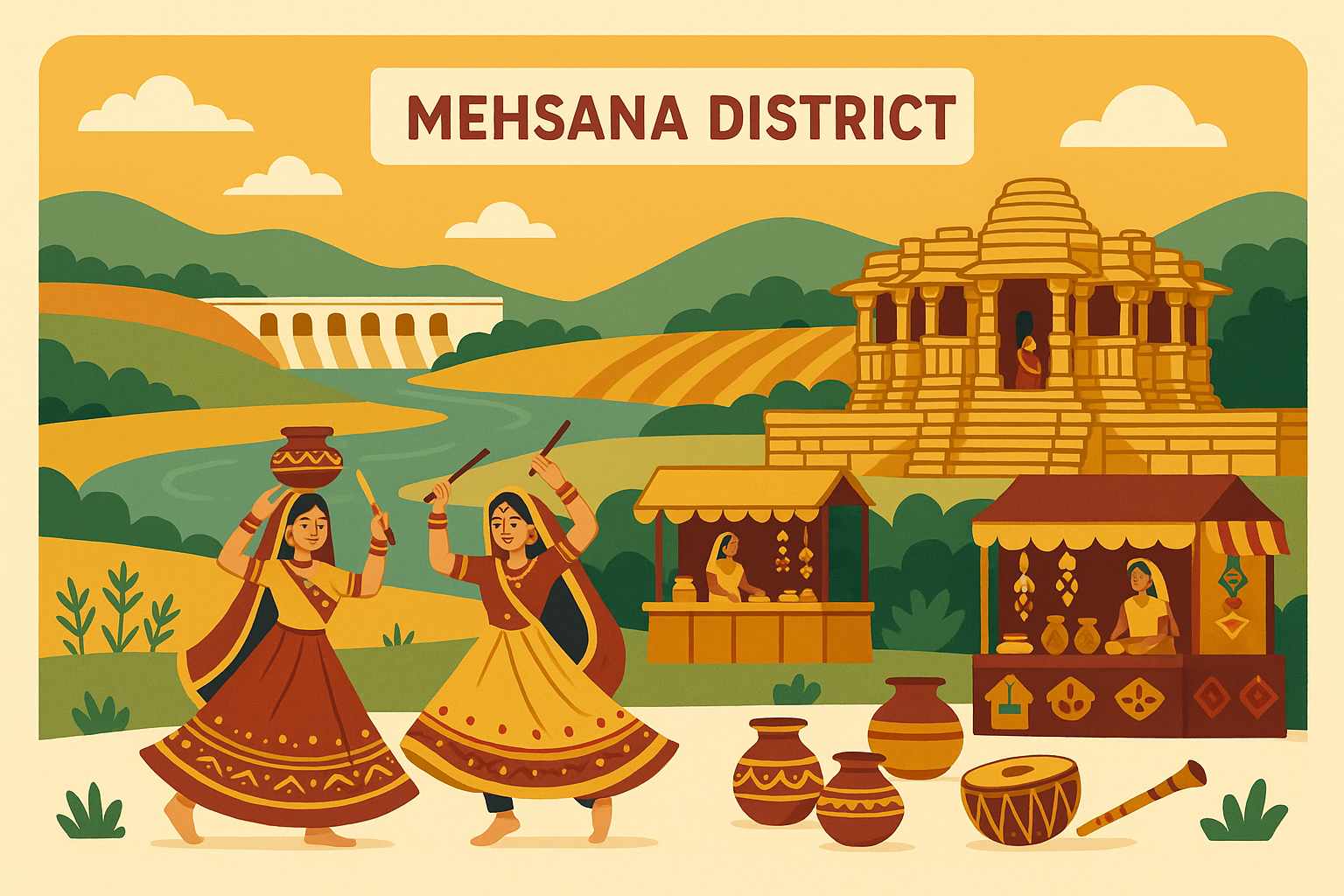 Mehsana District-Geography-Culture-Attractions: Your 2025 Guide