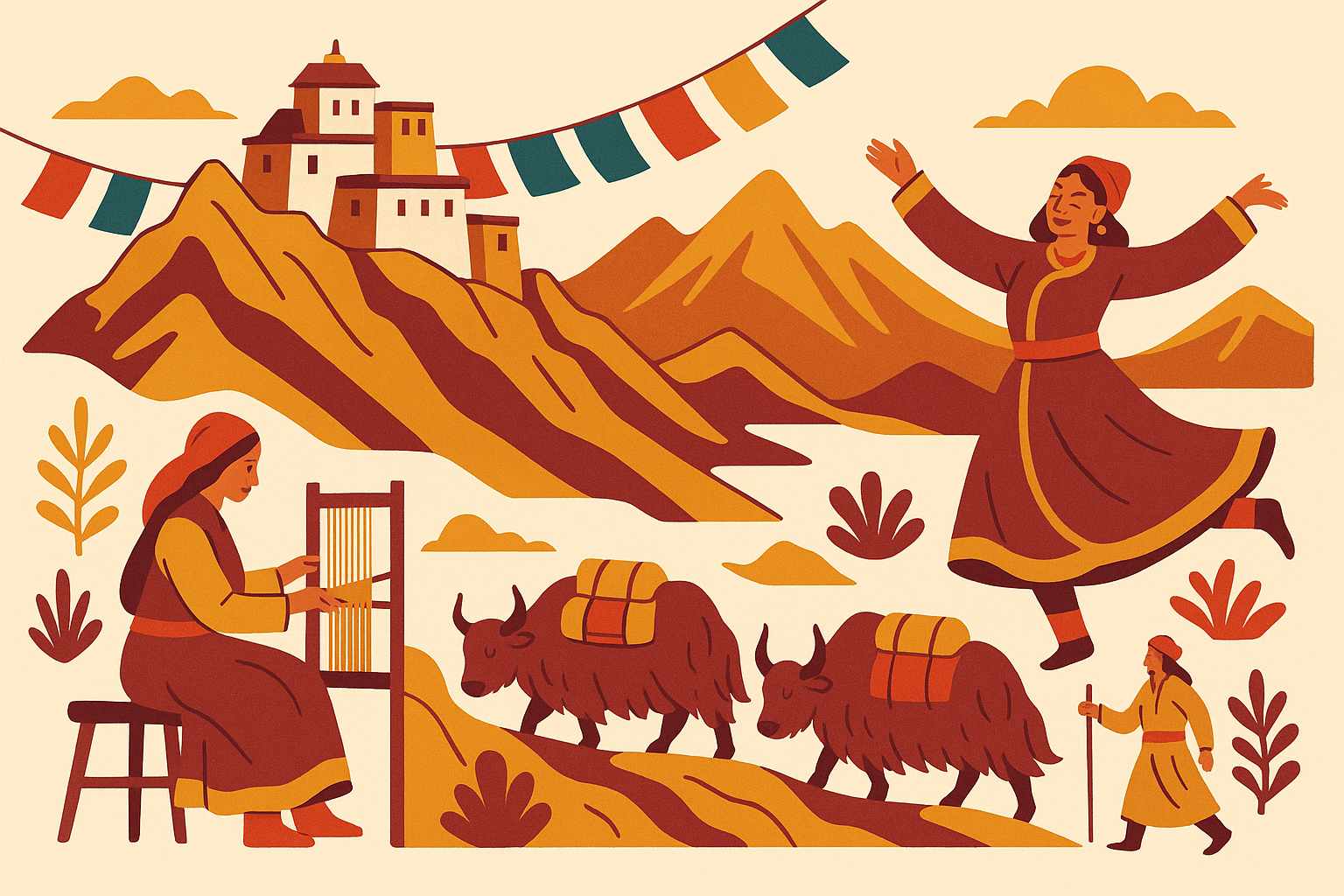 A Journey Through Time- Ladakh's Ancient Roots & Cultural Heritage