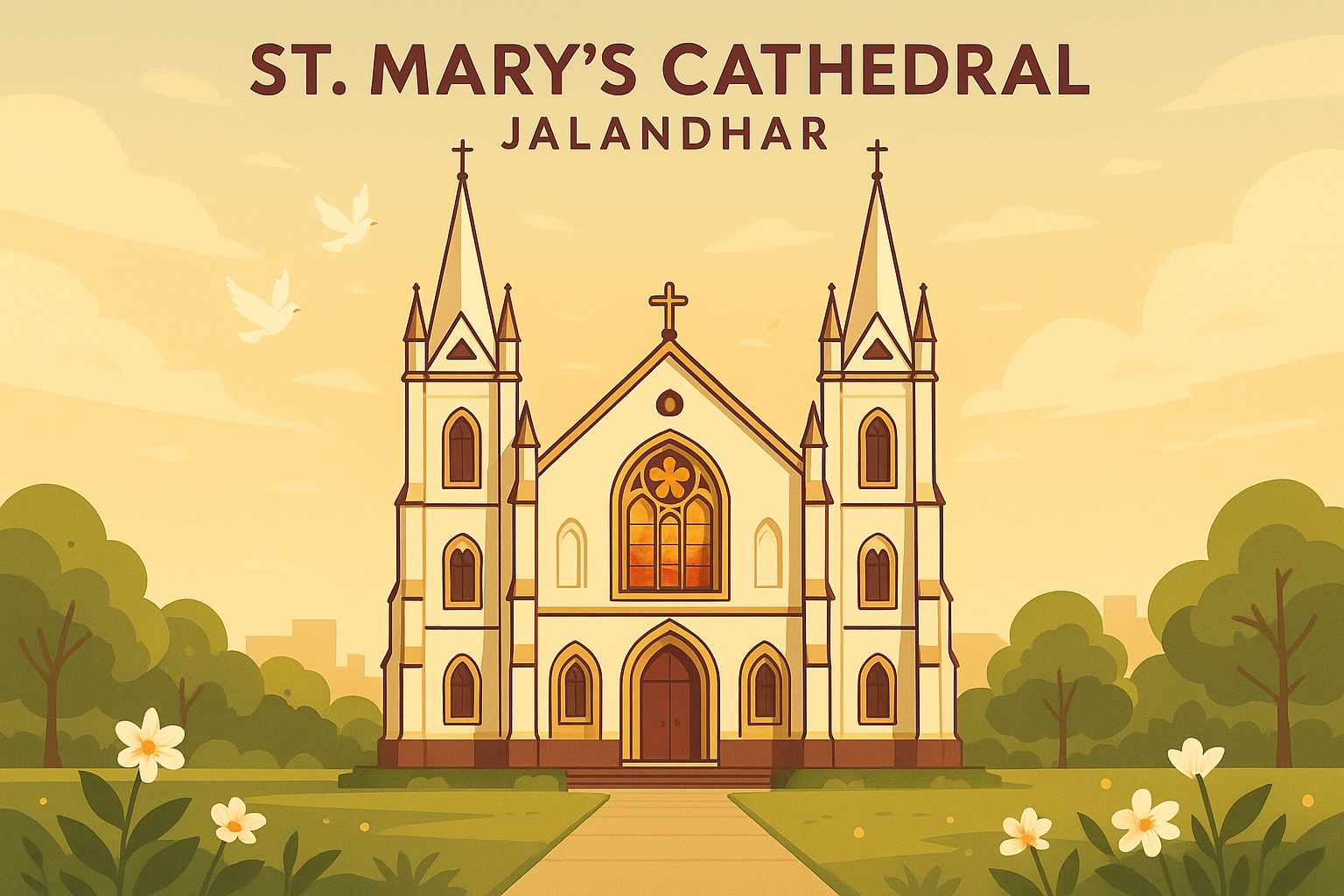 St. Mary's Cathedral, Jalandhar: History and Architecture Today