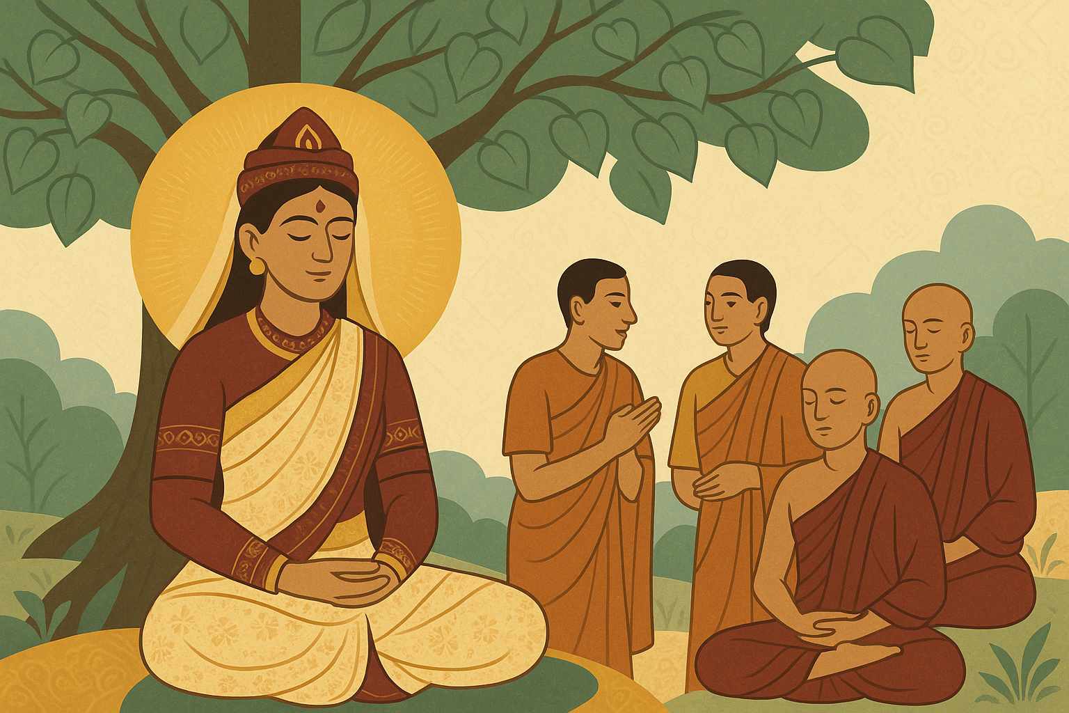 Tracing the Legacy-Ancestry and Descendants of Sanghamitta