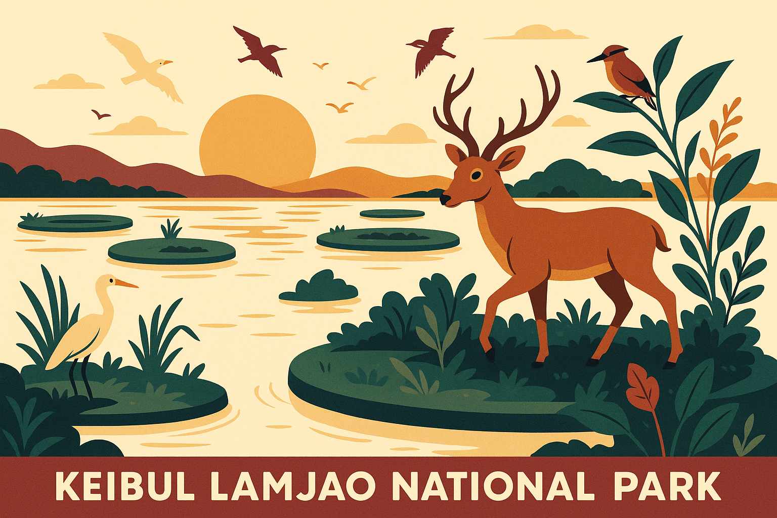 Keibul Lamjao National Park Biodiversity: A Unique Exploration