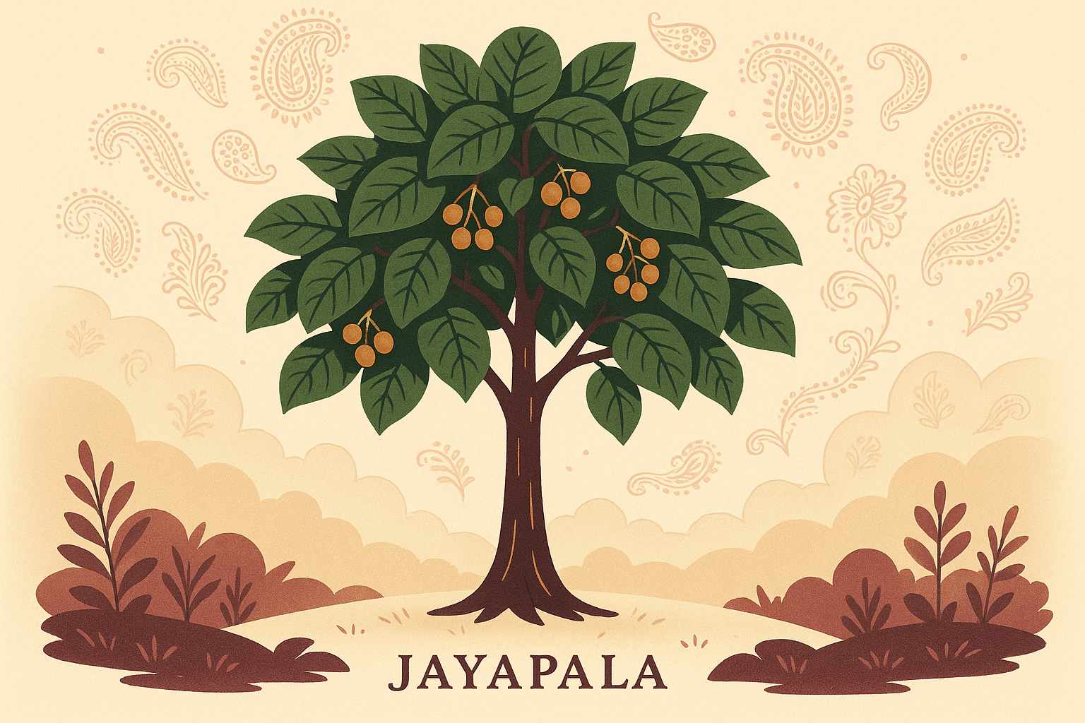 Jayapala Tree Identification-Botanical Name and Characteristics Revealed