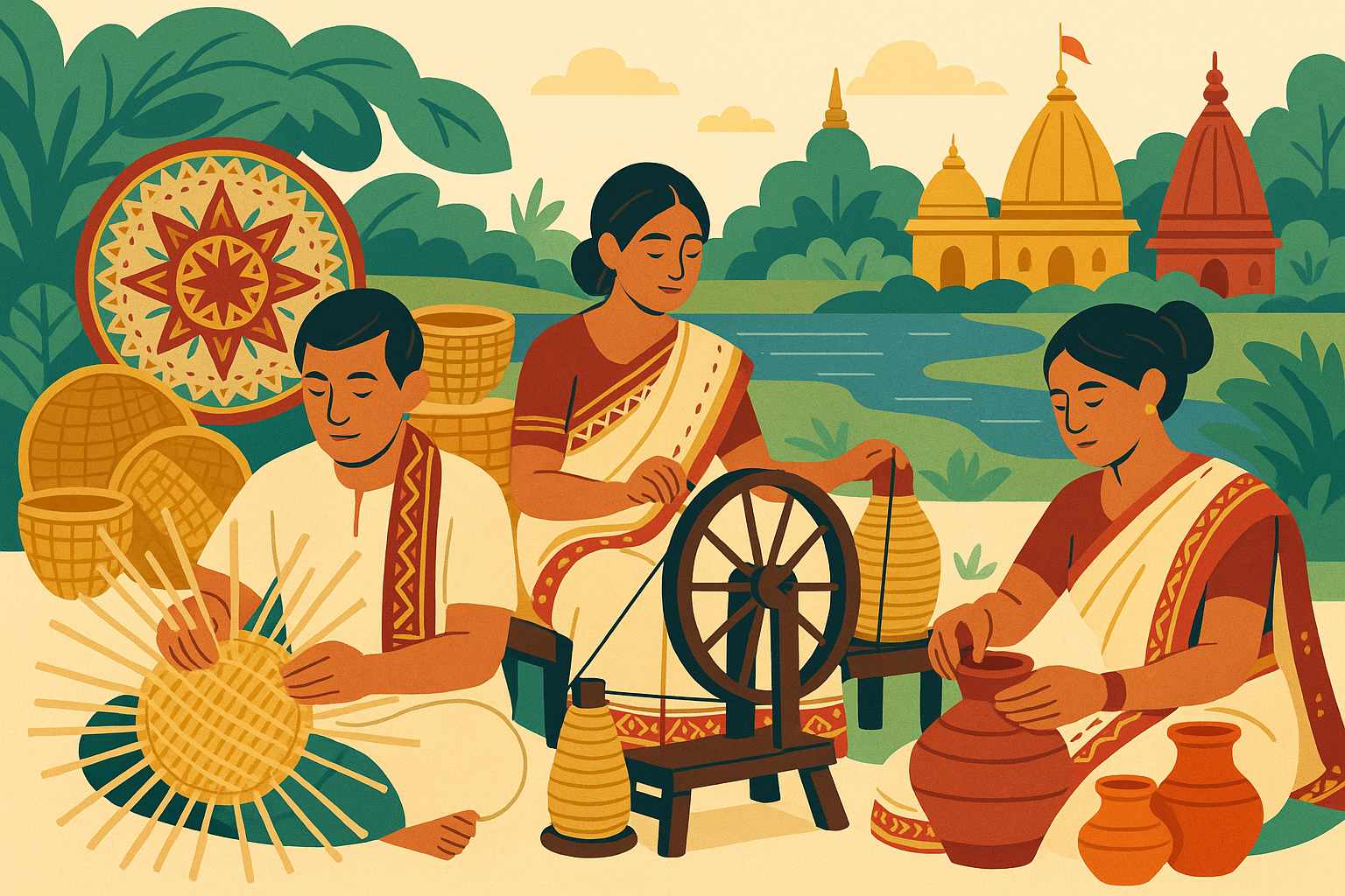 The Soul of Assam- Nalbari Explains Nabadwip & Rich Handicrafts