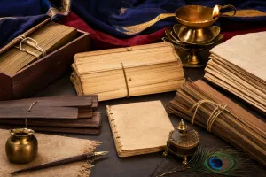 What Language Were Indian Manuscripts Written In?