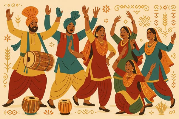 The Vibrant Rhythms of Punjab- A Guide to Folk Dances
