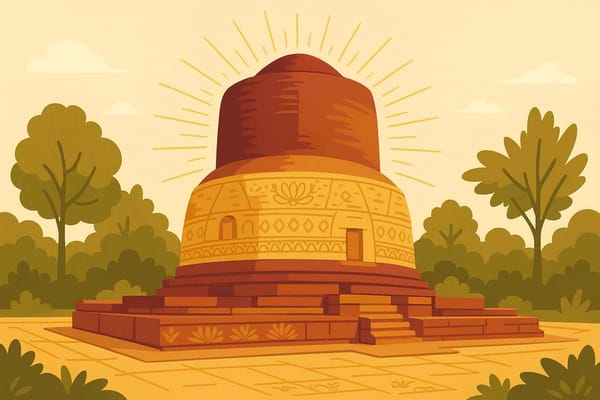 Exploring the Mystical Dharmarajika Stupa: Time-Travel Through Ancient Ruins
