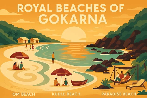The Royal Beaches of Gokarna: Om, Kudle, Paradise Awaits in 2025
