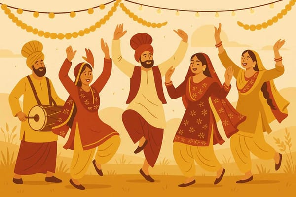 The Vibrant Folk Dances of Punjab: A Cultural Extravaganza Shines