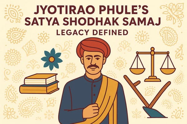 Jyotirao Phule's Satya Shodhak Samaj - Legacy Defined