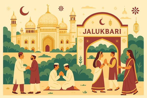 A Tapestry of Faith: Jalukbari's Sacred Mosques and Eidgahs