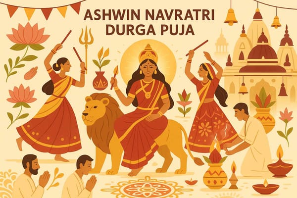 Ashwin Navratri and Durga Puja-Explains the Significance