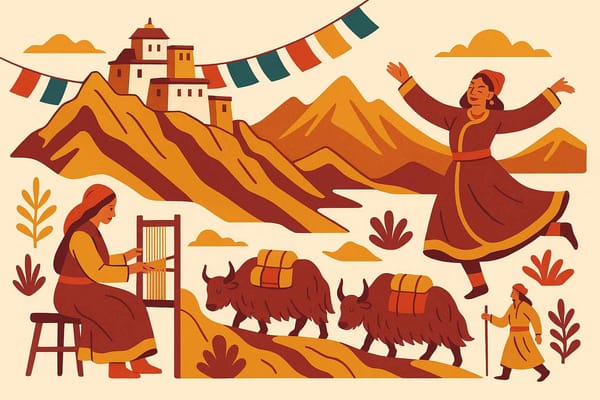 A Journey Through Time- Ladakh's Ancient Roots & Cultural Heritage