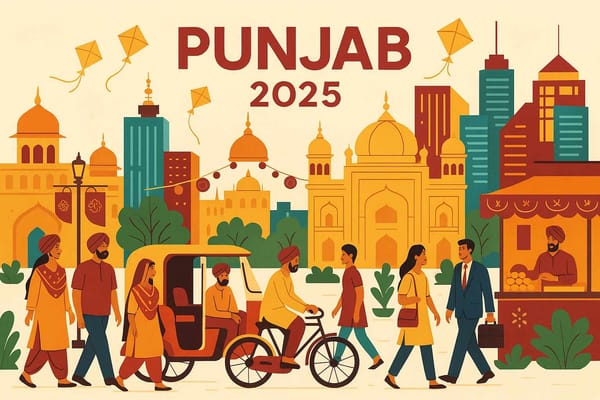 Vibrant Cities of Punjab- A 2025 Population View