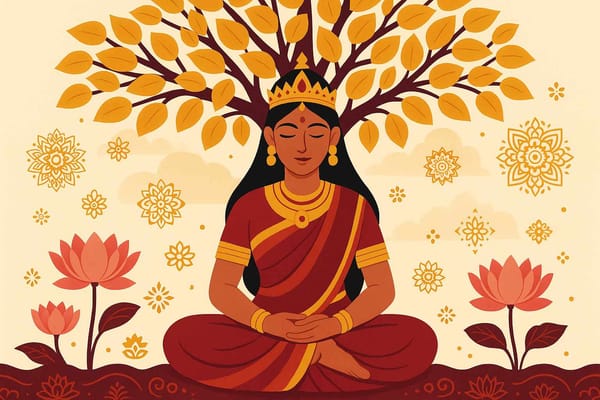 Journey of Princess Sanghamitta: Royalty Transforms to Enlightenment