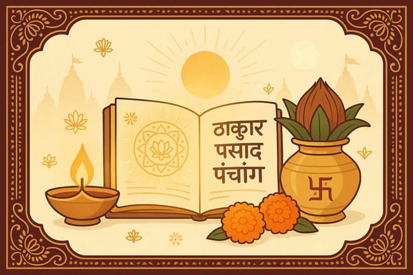 Thakur Prasad Panchang Reveals Your 2025 Spiritual Journey